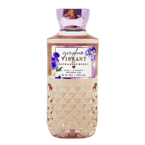 Bath & Body Works Gingham Vibrant Signature Collection Shower Gel For Women 10 Fl Oz (Gingham Vibrant)