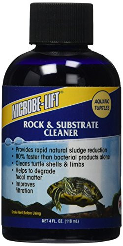 Ecological Labs SEL21046 Microbe-Lift Turtle Rock and Substrate Cleaner, 4-Ounce