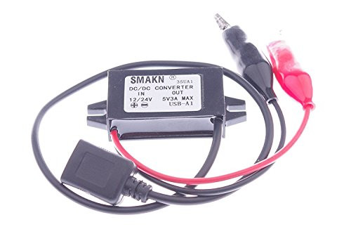 SMAKN® DC/DC Converter 12V/24V/36V/48V Step Down to 5v 3A(MAX) Power Supply Module USB FEMALE OUTPUT SMAKN® DC/DC Converter 12V/24V/36V/48V Step Down to 5v 3A(MAX) Power Supply Module USB FEMALE OUTPUT