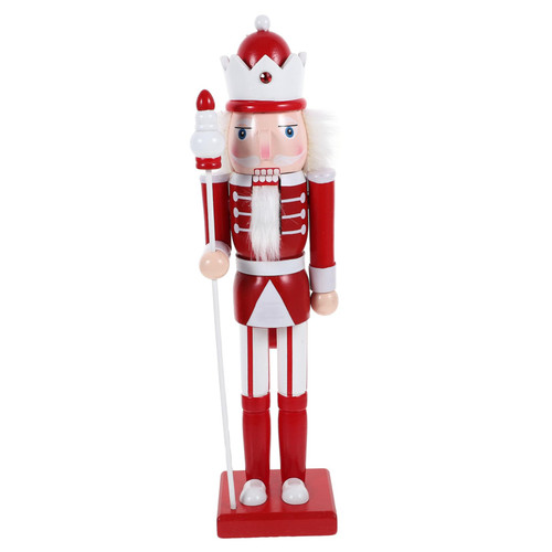 BESTOYARD Christmas Nutcracker Christmas Decor Home Decor Clips Indoor Ornament Nutcracker for Xmas Nutcracker Decor Small Nutcracker Holiday Nutcracker Xmas Decor Wood Gift Unique 38c