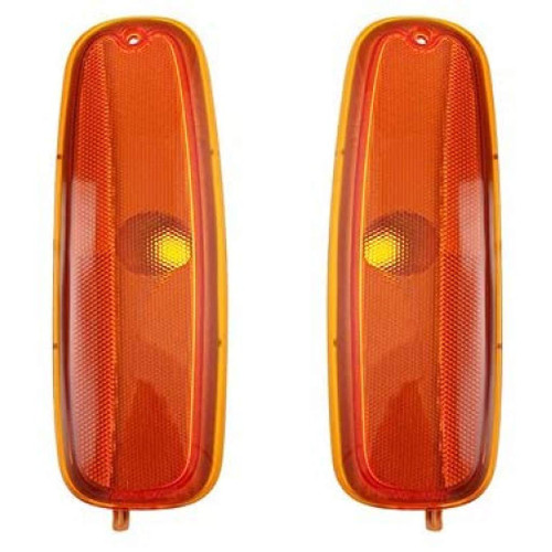 For Chevy Express GMC Savana Side Marker Light 1996 97 98 99 00 01 2002 Driver and Passenger Side | Pair | GM2550152 | GM2551152 | 5977275 | 5977276