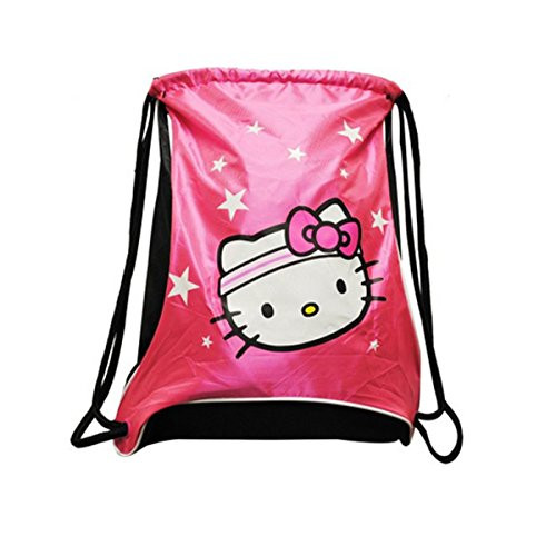 Hello Kitty Sports Sackpack, Hot Pink