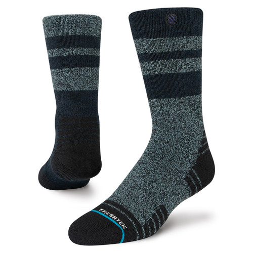Stance Sidewinder Crew Socks (Medium, Blue)