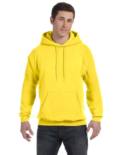 By Hanes Hanes 78 Oz EcoSmart 50/50 Pullover Hood - Yellow - L - (Style # P170 - Original Label)