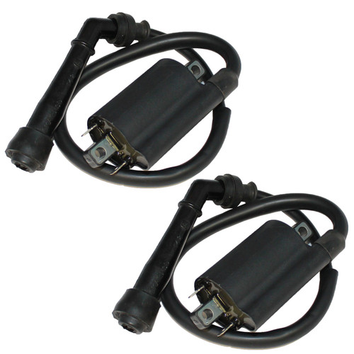 Caltric 2 Ignition Coil Compatible with Suzuki Vl800Z Vl800T Vl800 Boulevard 800 C50 2001-2004