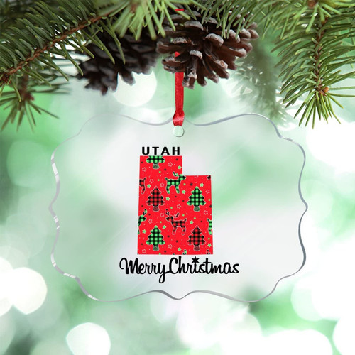 Utah Large Christmas Ornaments Merry Christmas Personalized Christmas Ornaments 2022 USA Home State Ornaments for Christmas Trees Hanging Christmas Keepsake Novelty New Year Gifts Utah Large Christmas Ornaments Merry Christmas Personalized Christmas Ornaments 2022 USA Home State Ornaments for Christmas Trees Hanging Christmas Keepsake Novelty New Year Gifts