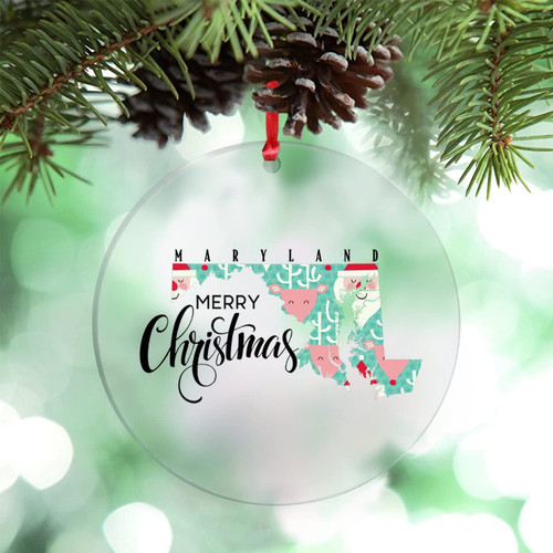 Maryland Large Christmas Ornaments Merry Christmas Personalized Christmas Ornaments 2022 USA Home State Ornament for Christmas Tree Decor Hanging Christmas Keepsake Novelty New Year Gifts Maryland Large Christmas Ornaments Merry Christmas Personalized Christmas Ornaments 2022 USA Home State Ornament for Christmas Tree Decor Hanging Christmas Keepsake Novelty New Year Gifts
