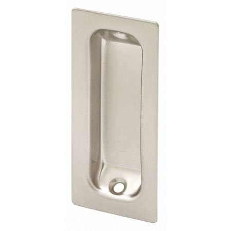 Oblong Closet Door Pull, 3-1/4" H, PR