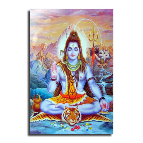 Muyaomaoyi Shiva Kundalini Yoga Meaning Shiva Lord Hindu Gods Canvas Art Poster and Wall Art Picture Print Modern Family bedroom Decor Posters 16x24inch(40x60cm) Muyaomaoyi Shiva Kundalini Yoga Meaning Shiva Lord Hindu Gods Canvas Art Poster and Wall Art Picture Print Modern Family bedroom Decor Posters 16x24inch(40x60cm)