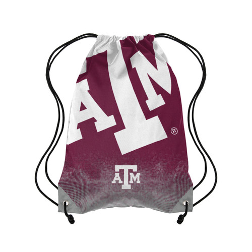 FOCO Texas A&M Aggies NCAA Gradient Drawstring Backpack