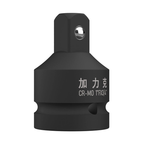FOCMKEAS Impact Socket Adapter and Reducer 1" Drive(F) to 3/4"(M) for Ratchet Wrench, Female to Male, CR-MO,(Black)
