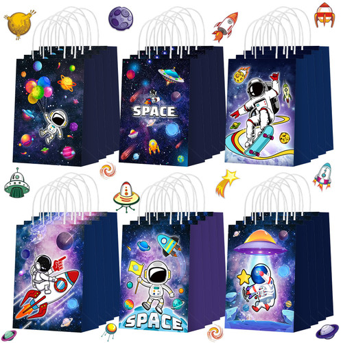 Outus 24 Pcs Outer Space Party Favors Bags Space Paper Goodie Gift Bags Planet Astronaut Candy Treat Bags Starry Sky Galaxy Party Gift Bags for Kids Astronaut Science Themed Birthday Party Supplies Outus 24 Pcs Outer Space Party Favors Bags Space Paper Goodie Gift Bags Planet Astronaut Candy Treat Bags Starry Sky Galaxy Party Gift Bags for Kids Astronaut Science Themed Birthday Party Supplies