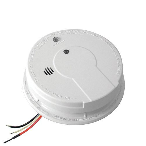 Kidde AC Hardwired Interconnect Smoke Alarm with Hush  I12040