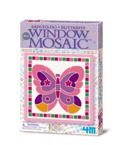 Butterfly Mini Window Mosaic Kit by 4M