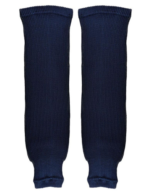 Pear Sox Pro Weight Solid Color Hockey Socks (Navy, Mite)