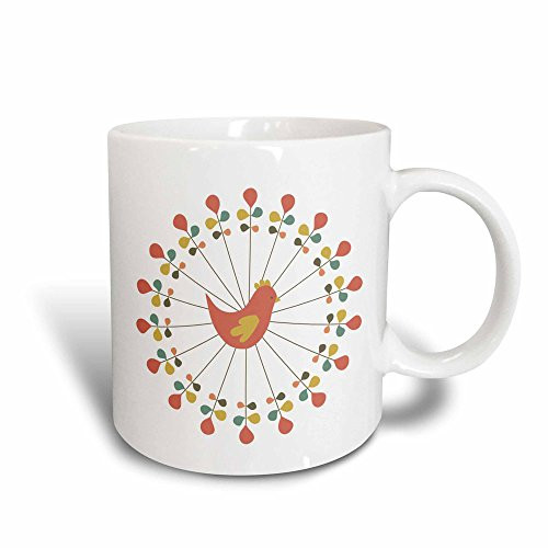 3dRose mug_38366_3 French Chicken Design Magic Transforming Mug, 11-Ounce 3dRose mug_38366_3 French Chicken Design Magic Transforming Mug, 11-Ounce