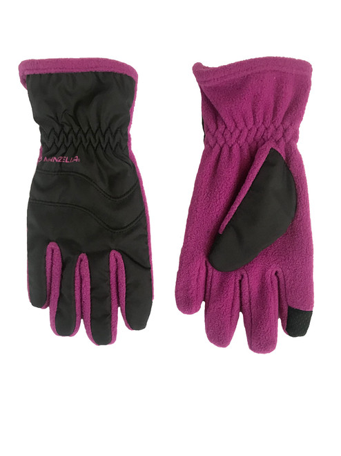 Manzella Kids Unisex Water-Resistant Frisco TouchTip Gloves for -Girls and -Boys, Touchscreen Compatible