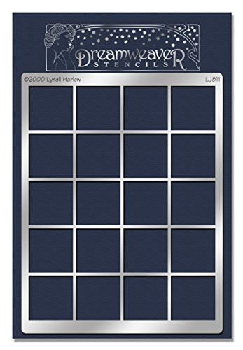 STAMPENDOUS Dreamweaver Stencil, Jumbo Tile