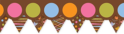 Creative Teaching Press Dots on Chocolate Perfect Pairs Border Set (6584)