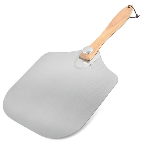 Luvan Aluminum Metal Pizza Peel with Foldable Wooden Handle,12x14 Inch Aluminum Pizza Peel,Pizza Paddle Foldable Pizza Peel Pizza Spatula Paddle Pizza Spatula for Oven,Baking Homemade Pizza Bread Luvan Aluminum Metal Pizza Peel with Foldable Wooden Handle,12x14 Inch Aluminum Pizza Peel,Pizza Paddle Foldable Pizza Peel Pizza Spatula Paddle Pizza Spatula for Oven,Baking Homemade Pizza Bread