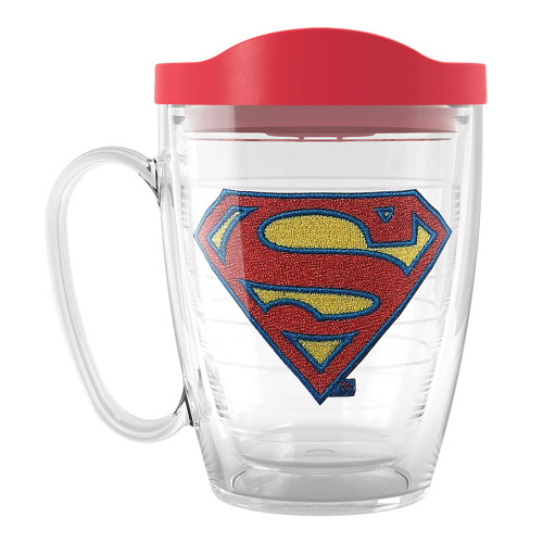 Tervis DC Comics Superman Logo Insulated, 16oz Mug, Classic