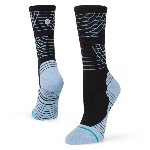 Stance 4X400 Crew Socks (Small, Black)