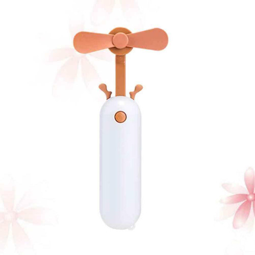 CAXUSD Handheld Fans USB Fan Mini Rechargeable Fan Small Fan for Travel Mini Fan USB Charging Fan Portable Coffee Small Electric Fan Portable Fan Handheld Fan Rechargeable Fan Handheld