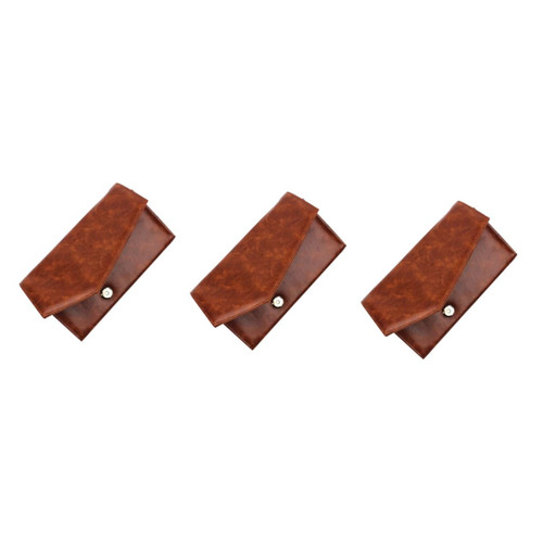 FOMIYES 3pcs Cosmetic Bag Organizer Makeup Train Case Storage Cosmetic Travel Bag makeup storage bag portable makeup bag make up organizers bag makeup brush pouch cosmetic organizer bag pu