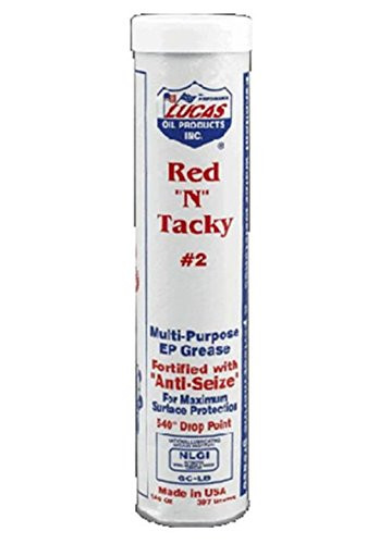 Lucas Oil 10005-30 Red-N-Tacky Grease - 14 oz. Tube