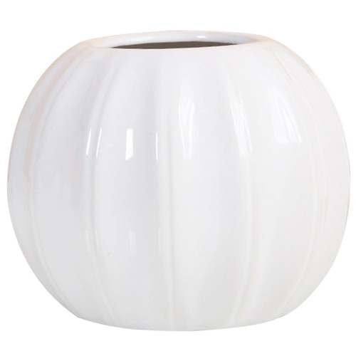 BESTOYARD Ceramic Flower Arrangement vase Ceramic vase Artistic vase Creative Flower vase Home Decor Wall vases for Flowers Ceramic Planter Pot Ceramics White Simple Dried Flower Stand