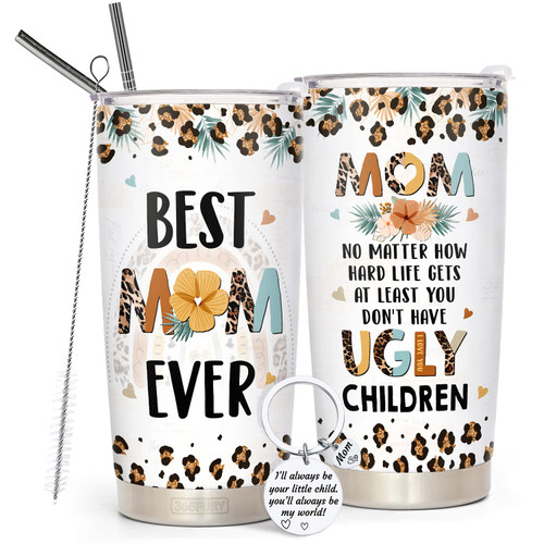 365FURY Gifts for Mom - 20oz Tumbler With Straw Gift for Mom, Women - Birthday Gifts for Mom, Mother, Wife, Grandma, Nana from Daughter, Son, Kids, Husband - Funny Christmas, Valentines Gifts for Mom 365FURY Gifts for Mom - 20oz Tumbler With Straw Gift for Mom, Women - Birthday Gifts for Mom, Mother, Wife, Grandma, Nana from Daughter, Son, Kids, Husband - Funny Christmas, Valentines Gifts for Mom