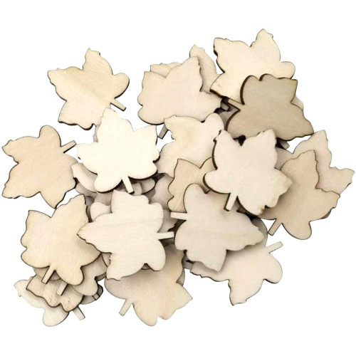 Booluee 100 Pcs Blank Wood Slices Unfinished Wood Cutout Maple Leaf Shaped Embellishments Wood Pieces for DIY Craft, Gift Tags, Party, Wedding, Christmas, Home Decoration (Maple Leaf) Booluee 100 Pcs Blank Wood Slices Unfinished Wood Cutout Maple Leaf Shaped Embellishments Wood Pieces for DIY Craft, Gift Tags, Party, Wedding, Christmas, Home Decoration (Maple Leaf)