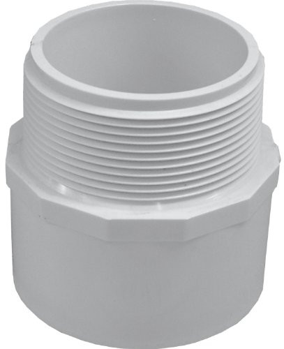 Genova Products 30440 PVC Male Adapter, 4"