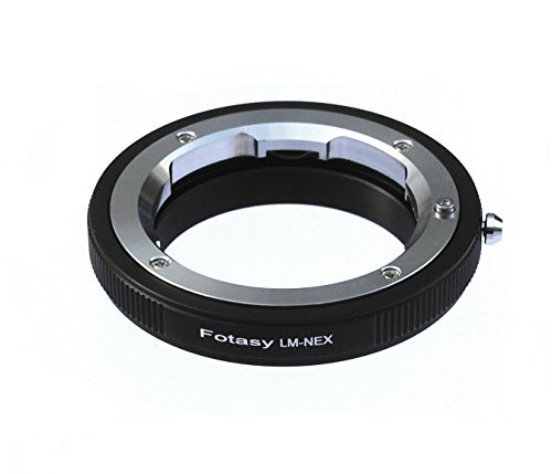 Fotasy Pro Leica M Lens to Sony E-Mount NEX Camera NEX-5R NEX-5T NEX-6 NEX-7 a6500 a6300 a6000 a5100 a5000 a3500 a3000 NEX-VG30 NEX-VG900 NEX-FS100 NEX-FS700 NEX-EA50 PXW-FS7 Adapter