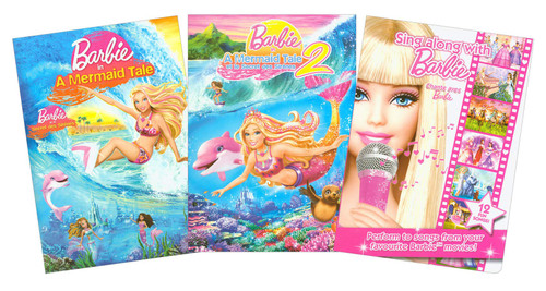 Barbie Collection #1 (Barbie in A Mermaid Tale / Barbie in A Mermaid Tale 2 / Sing Along With Barbie) Barbie Collection #1 (Barbie in A Mermaid Tale / Barbie in A Mermaid Tale 2 / Sing Along With Barbie)