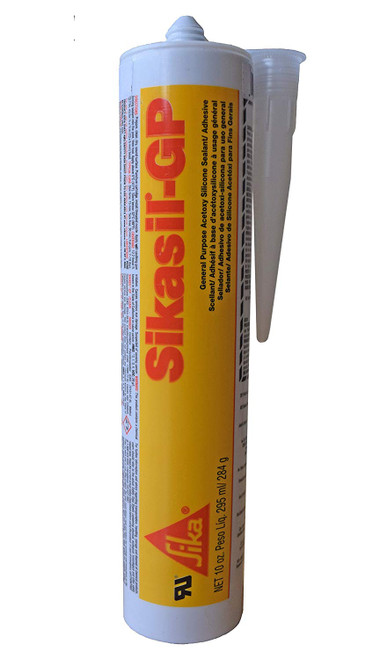 Sikasil GP Clear Silicone Sealant/Caulk 10.1 fl. oz. Cartridge