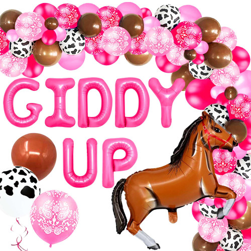 JeVenis First Rodeo Birthday Party Decor Girl Cowgirl Balloon Garland DIY Balloon Arch Kit Western Balloon GarlandHorse Themed Birthday Decorations JeVenis First Rodeo Birthday Party Decor Girl Cowgirl Balloon Garland DIY Balloon Arch Kit Western Balloon GarlandHorse Themed Birthday Decorations