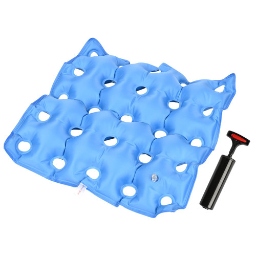 Inflatable Waffle Cushion for Pressure Sores - Inflatable Air Seat Cushion for Pressure Relief - Pressure Ulcer Cushion for Chair & Wheelchair Pressure Sores Inflatable Waffle Cushion for Pressure Sores - Inflatable Air Seat Cushion for Pressure Relief - Pressure Ulcer Cushion for Chair & Wheelchair Pressure Sores