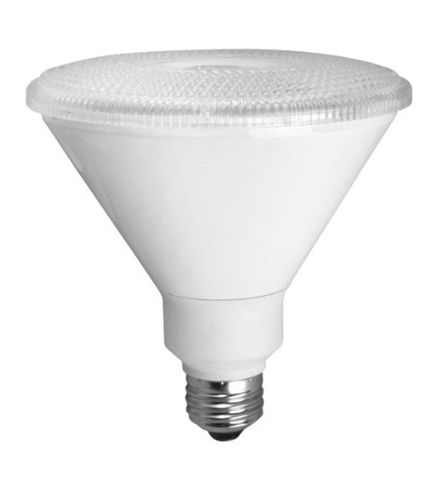 TCP RLP3817W30KND LED PAR38 - 90 Watt Equivalent (17w) Bright White (3000K) Non Dimmable 40 Degree PAR Flood Light Bulb TCP RLP3817W30KND LED PAR38 - 90 Watt Equivalent (17w) Bright White (3000K) Non Dimmable 40 Degree PAR Flood Light Bulb