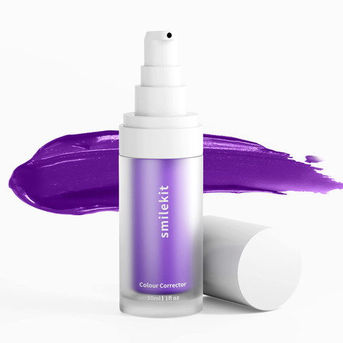 Purple Teeth Whitening, Purple Toothpaste for Teeth Whitening, Purple Toothpaste, Tooth Stain Removal,Teeth Whitening Booster, Teeth Whitener