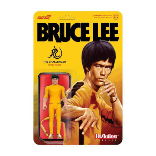 Super7 Bruce Lee The Challenger - 3.75" Bruce Lee Action Figure with Accessory Classic Movie Collectibles and Retro Toys Super7 Bruce Lee The Challenger - 3.75" Bruce Lee Action Figure with Accessory Classic Movie Collectibles and Retro Toys