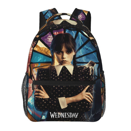 Wednesday Backpack Laptop Backpack Girl Boy Lightweight Backpacks Travel Backpack Men And Women