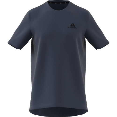 adidas mens FR Tee Crew Navy/Black Medium