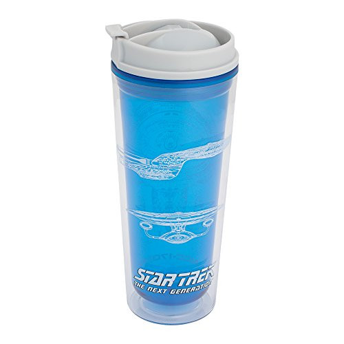 Vandor 80022 Star Trek The Next Generation 16 oz. Acrylic Travel Tumbler