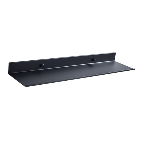 Garneck Wall Mounted Shelves Bathroom Wall Shelf Locker Shelf Black Shelves