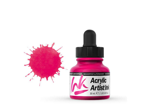 Vallejo : Artist Acrylic Ink : 30ml : Process Magenta