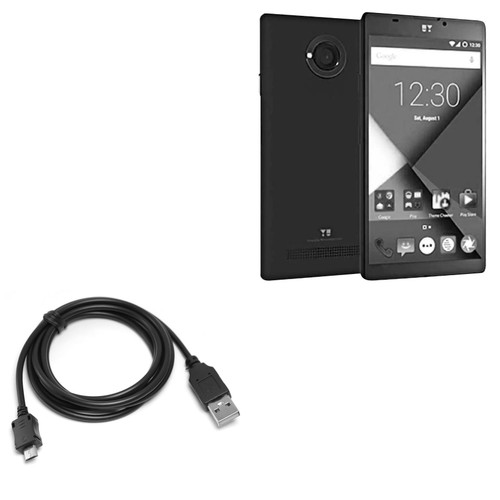 BoxWave Cable Compatible with YU nique Plus - DirectSync Cable, Durable Charge and Sync Cable