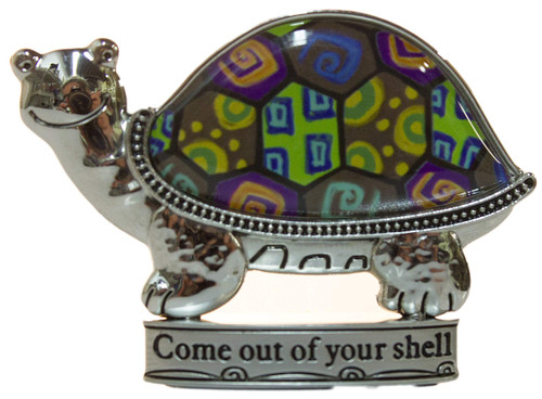 Paradise Figurine - Turtle"Come out of your shell"