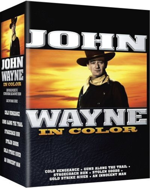 John Wayne Movie 6-pk - All 6 Movies are In COLOR! Also Includes the Original Black-and-White Versions which have been Beautifully Restored and Enhanced! John Wayne Movie 6-pk - All 6 Movies are In COLOR! Also Includes the Original Black-and-White Versions which have been Beautifully Restored and Enhanced!