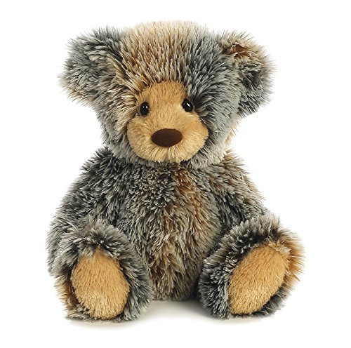 Aurora World Plush Bear, Brindle, Small
